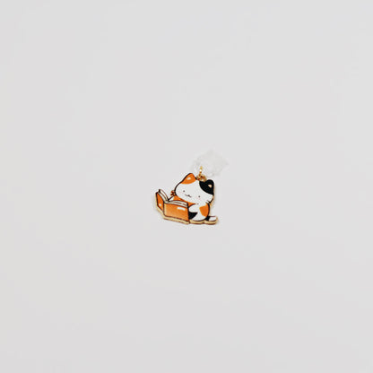 bookish cat • Charm