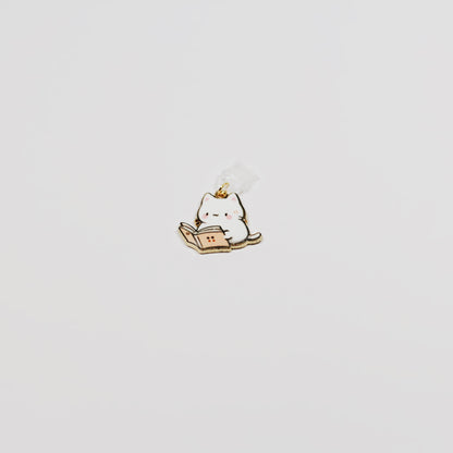 bookish cat • Charm