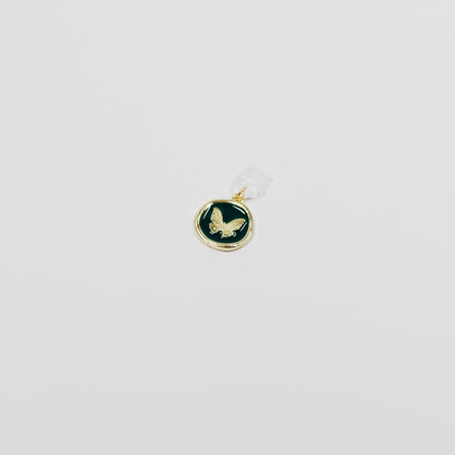 golden butterfly • Charm