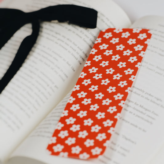 red daisies • Bookmark