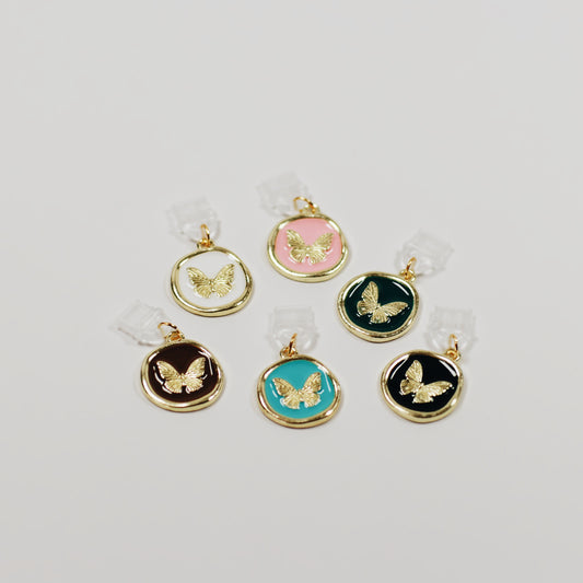 golden butterfly • Charm