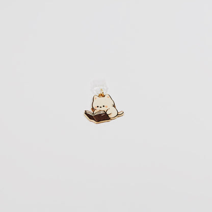 bookish cat • Charm