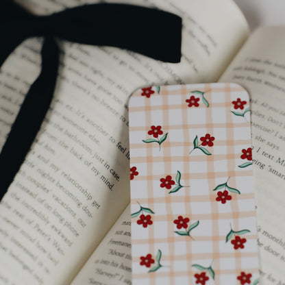 plaid floral • Bookmark